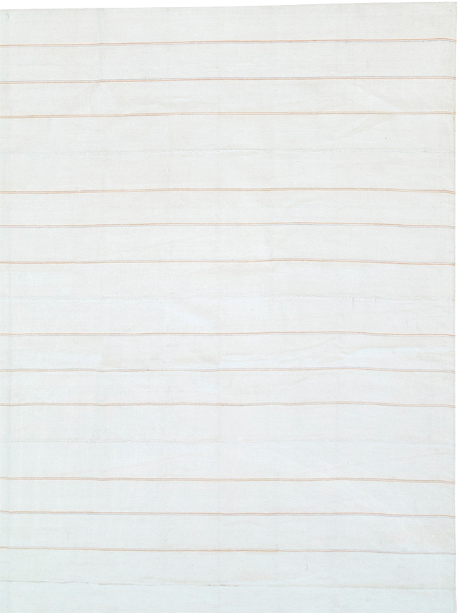 Vintage Persian Flatweave Kilim Room Size Carpet, No.32433 - Gss