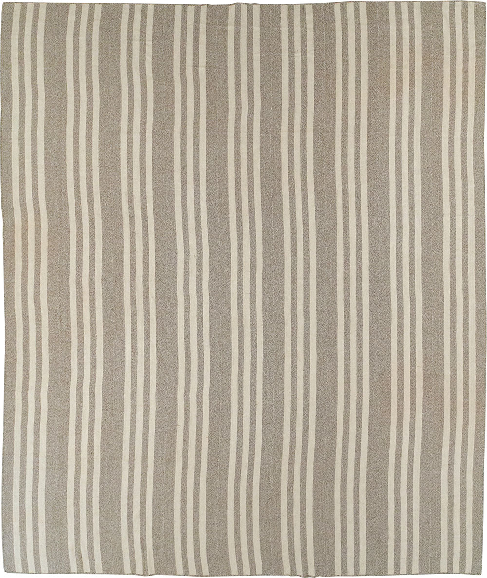 Modern Turkish Flatweave Kilim Large Carpet, No.32443 - Gss