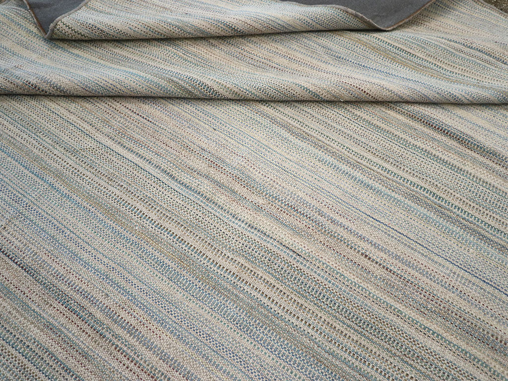 Modern Turkish Flatweave Kilim Room Size Carpet, No.32451 - Gss