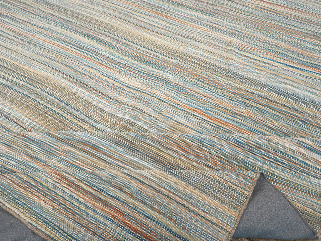 Modern Turkish Flatweave Kilim Room Size Carpet, No.32453 - Gss