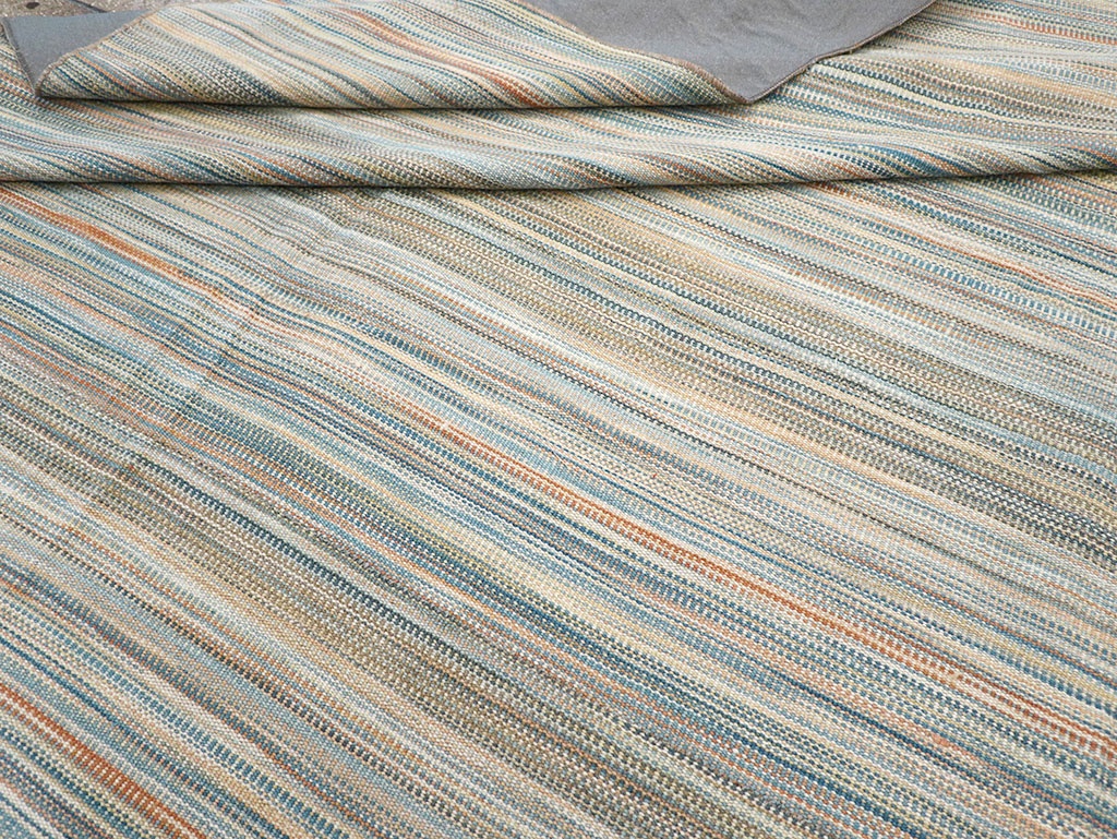 Modern Turkish Flatweave Kilim Room Size Carpet, No.32453 - Gss