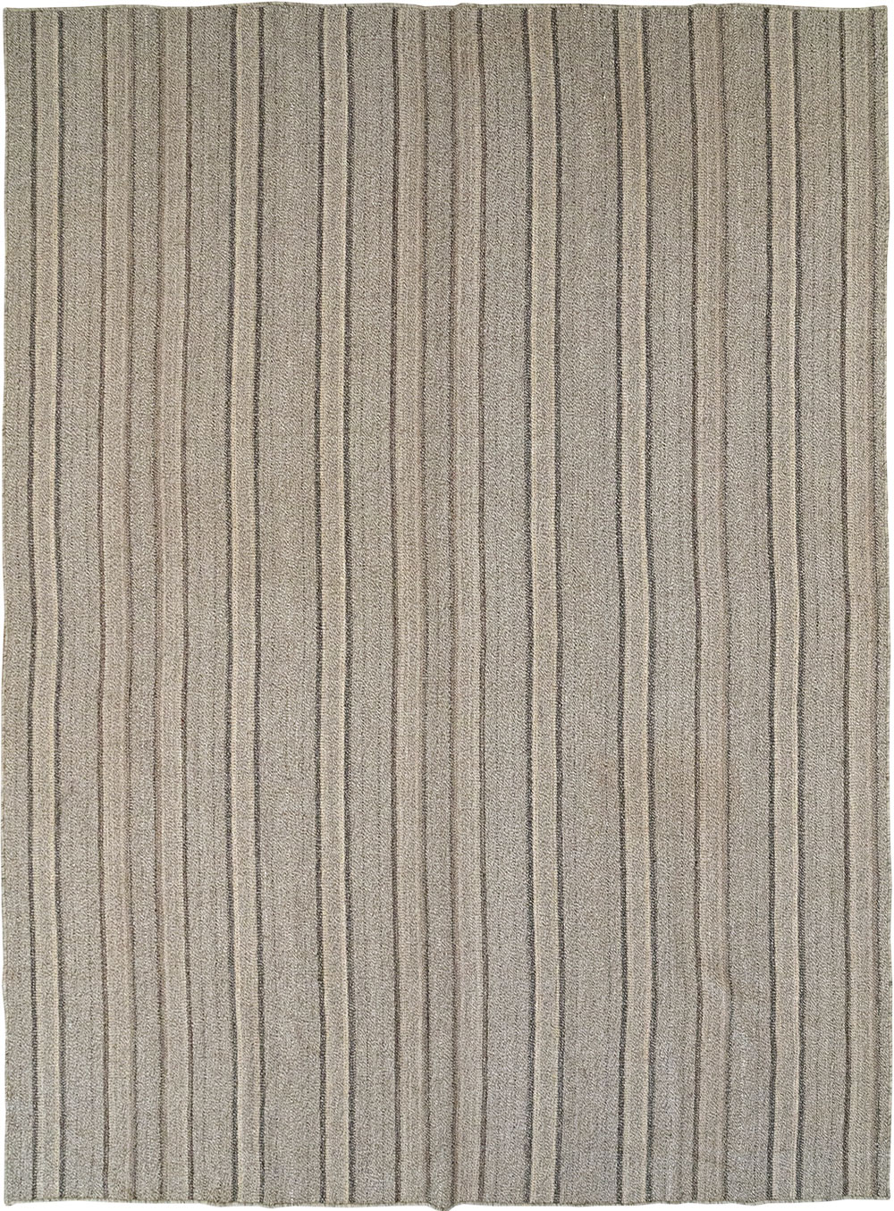 Modern Turkish Flatweave Kilim Room Size Carpet, No.32457 - Gss