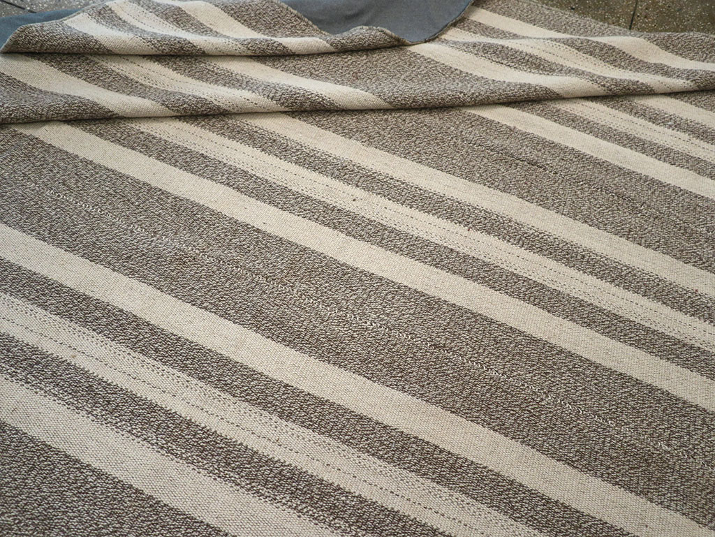 Modern Turkish Flatweave Kilim Room Size Carpet, No.32458 - Gss