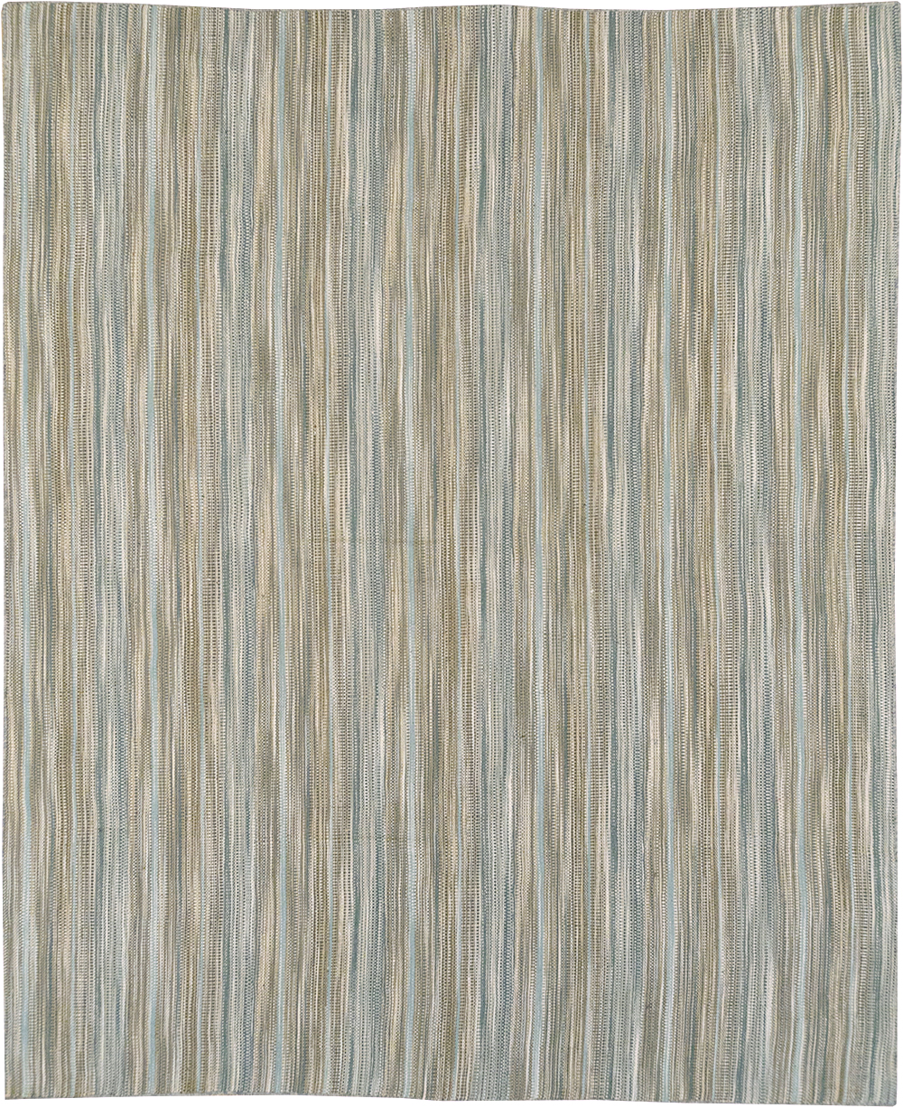 Modern Persian Flatweave Kilim Room Size Carpet, No.32459 - Gss