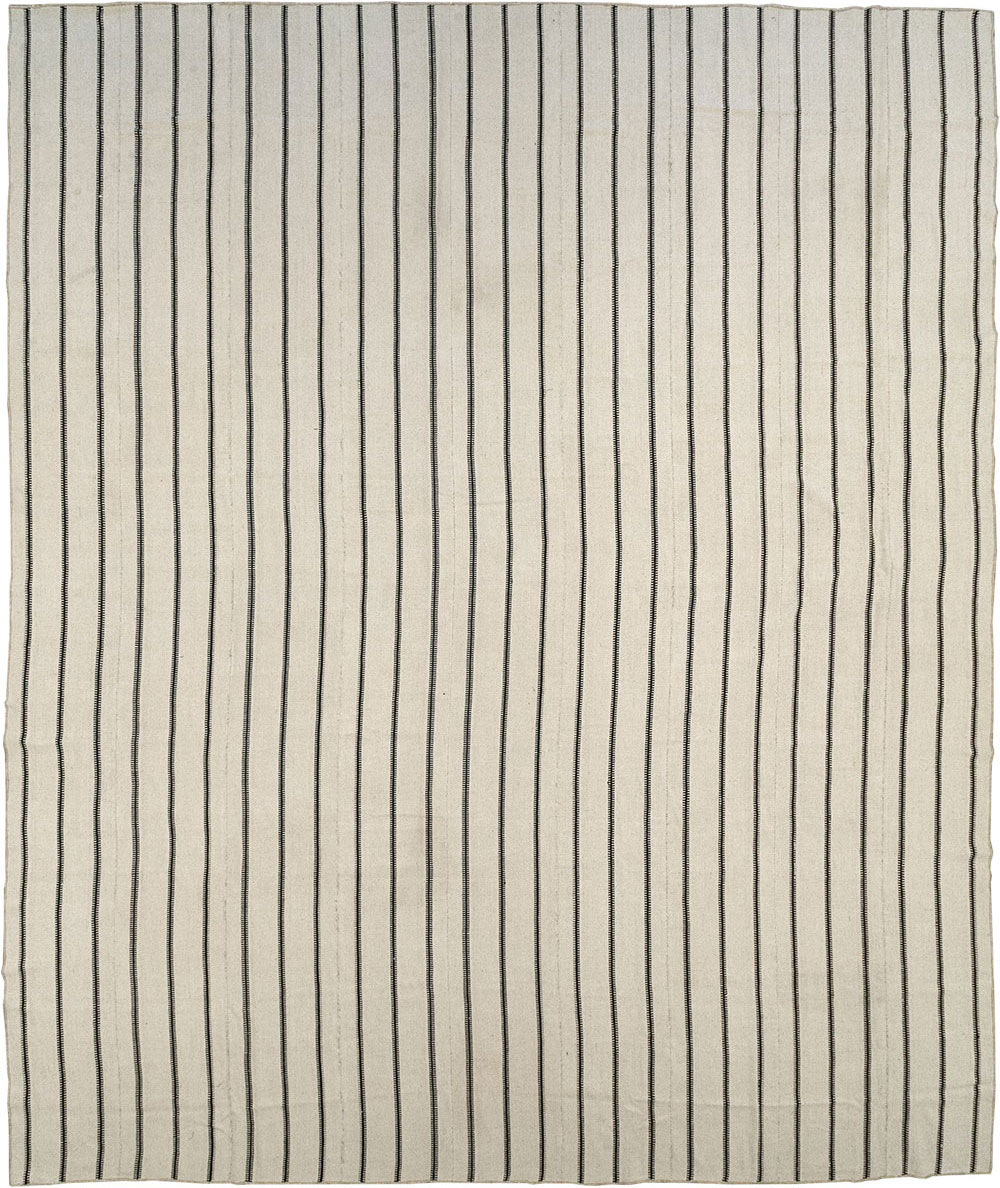 Modern Turkish Flatweave Kilim Large Carpet, No.32460 - Gss