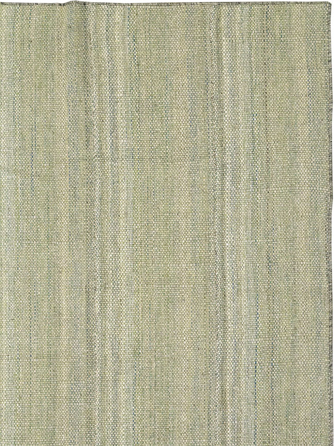 Modern Persian Flatweave Kilim Room Size Carpet, No.32464 - Gss