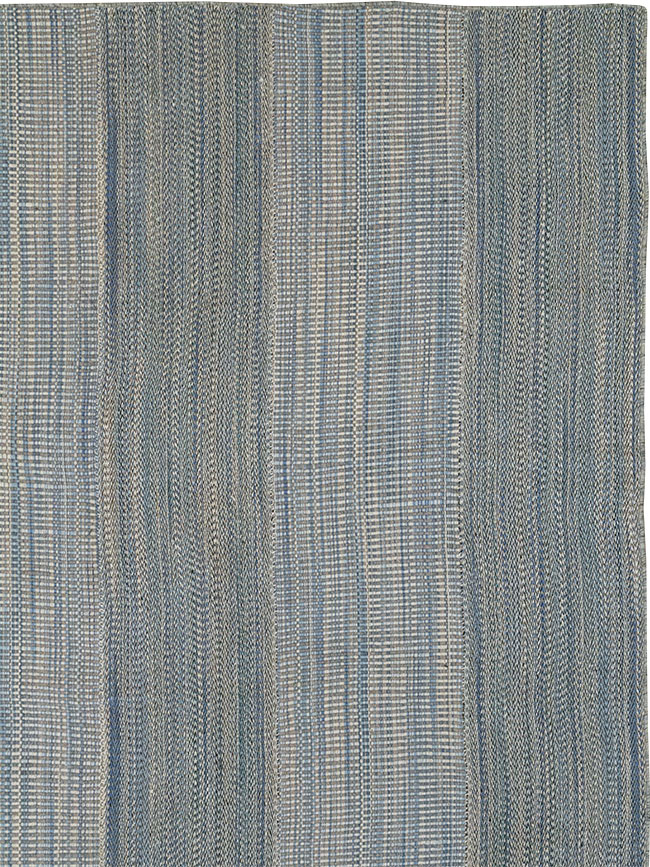 Modern Persian Flatweave Kilim Large Carpet, No.32467 - Gss