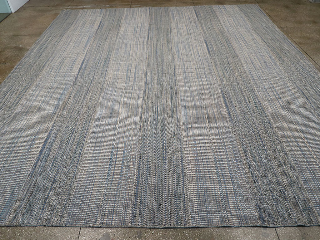 Modern Persian Flatweave Kilim Large Carpet, No.32467 - Gss