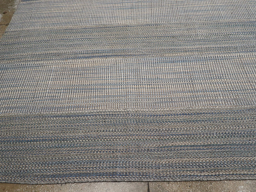Modern Persian Flatweave Kilim Large Carpet, No.32467 - Gss