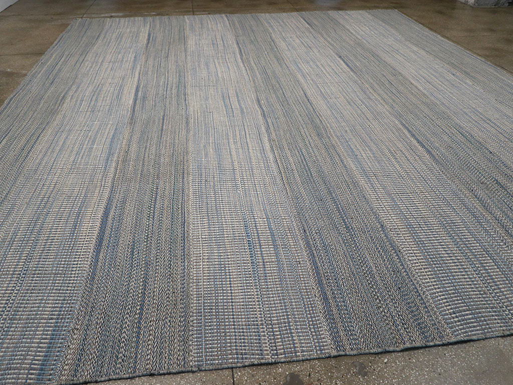 Modern Persian Flatweave Kilim Large Carpet, No.32467 - Gss