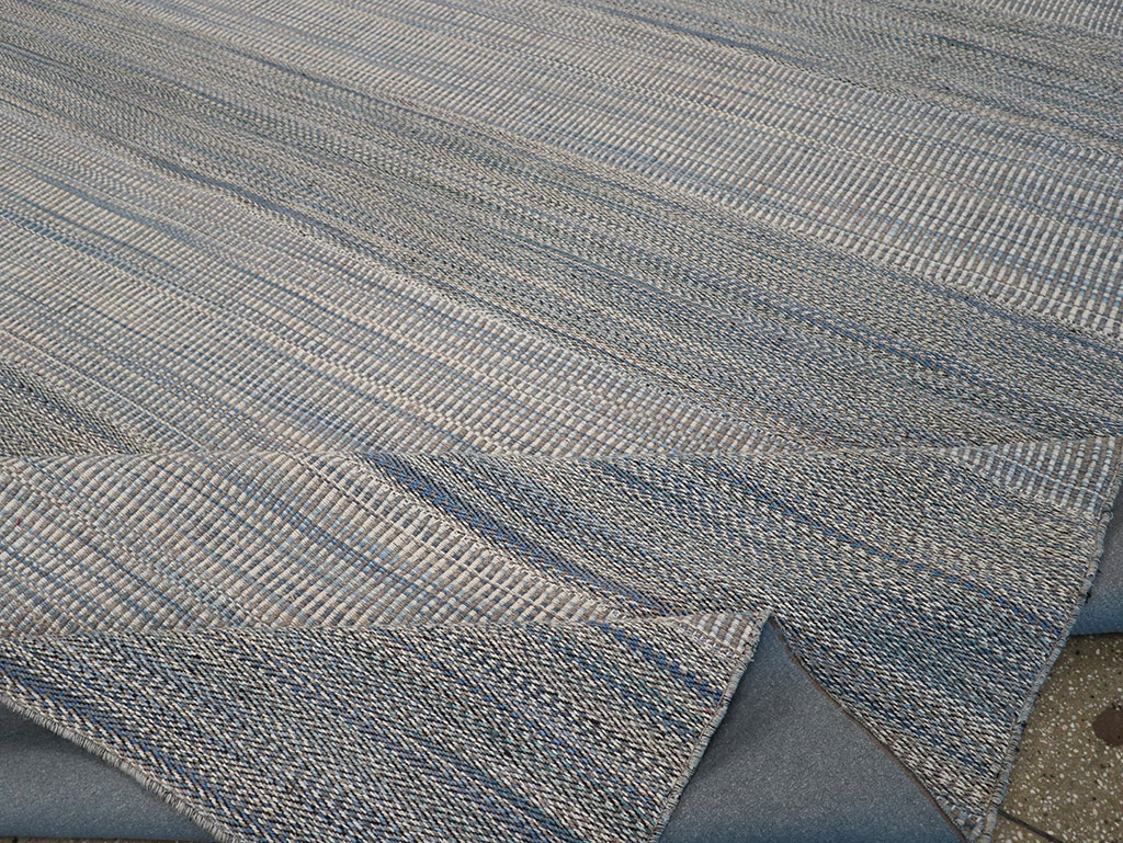 Modern Persian Flatweave Kilim Large Carpet, No.32467 - Gss