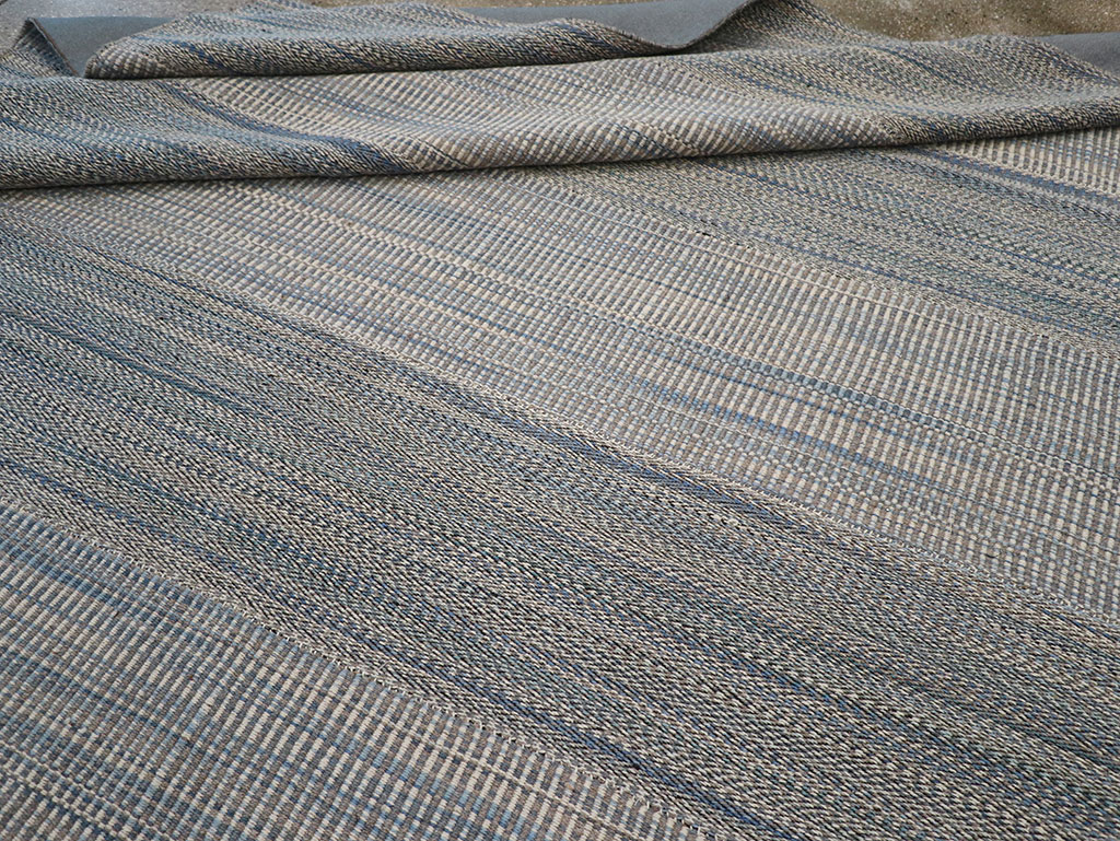 Modern Persian Flatweave Kilim Large Carpet, No.32467 - Gss