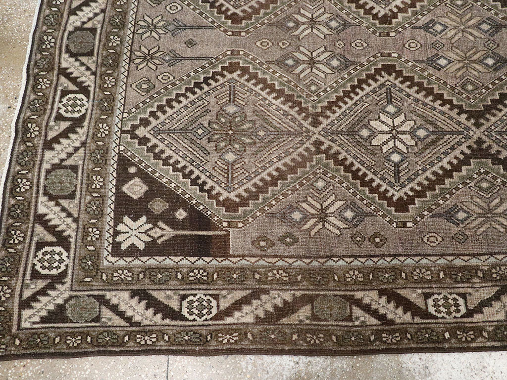 Vintage Persian Afshar Gallery Carpet, No.32469 - Gss