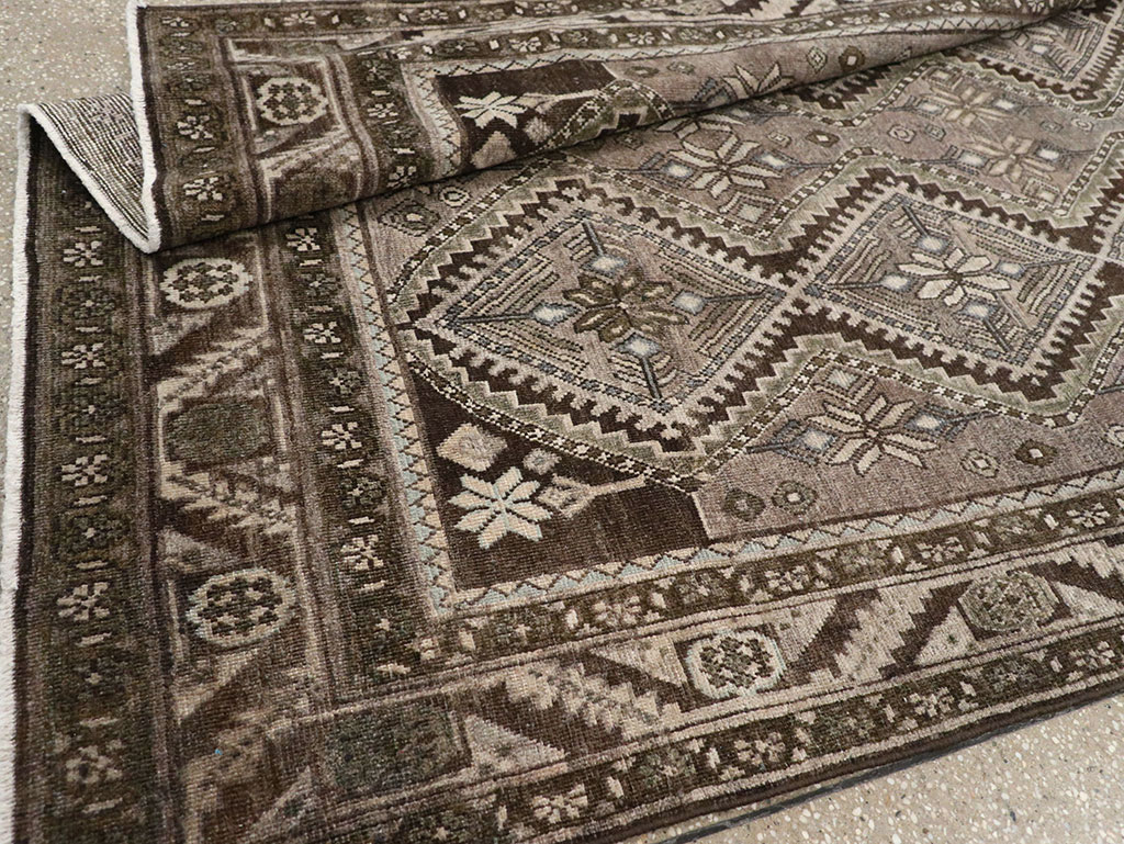 Vintage Persian Afshar Gallery Carpet, No.32469 - Gss