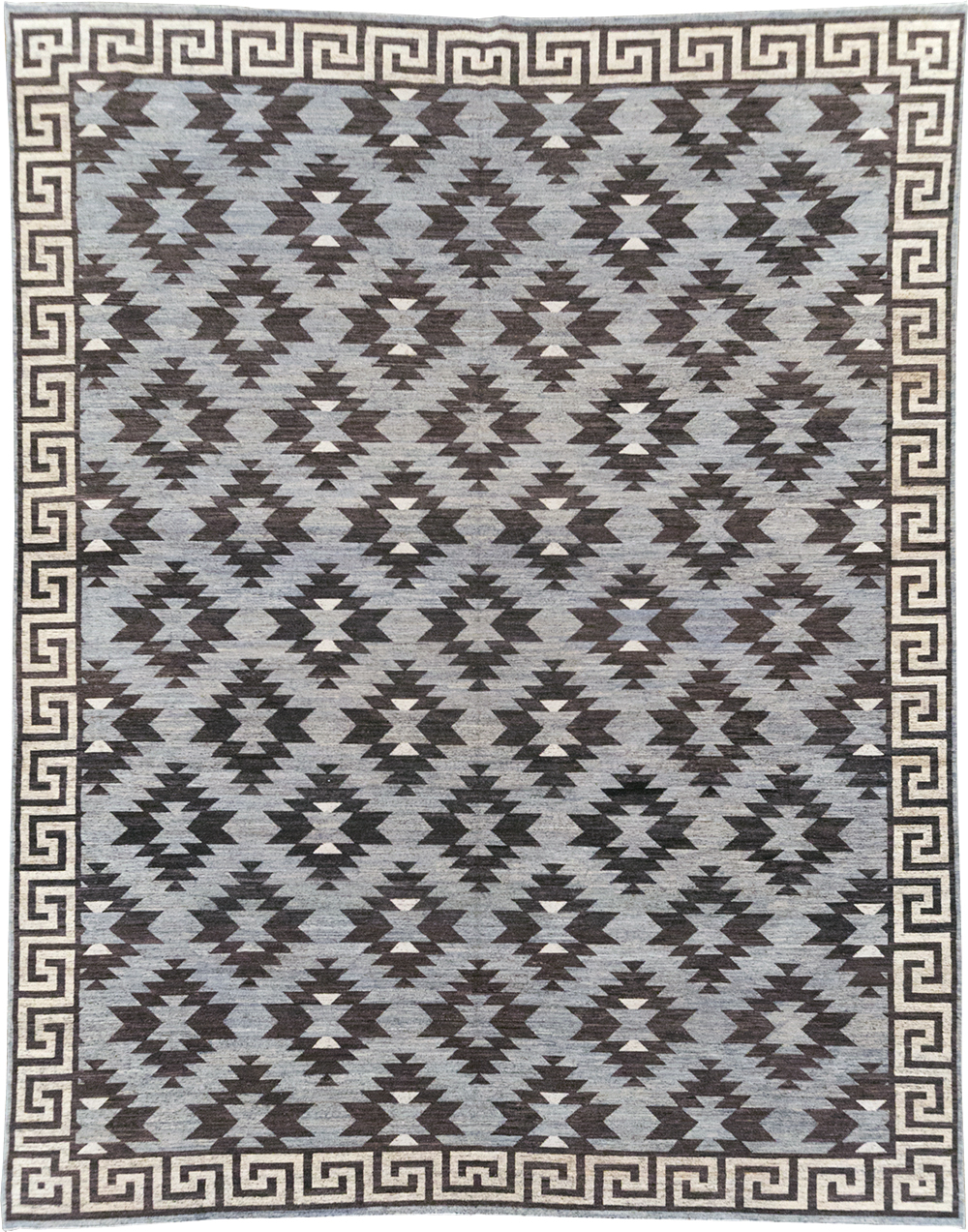 Modern East Turkestan Khotan Room Size Carpet, No.32479 - Gss