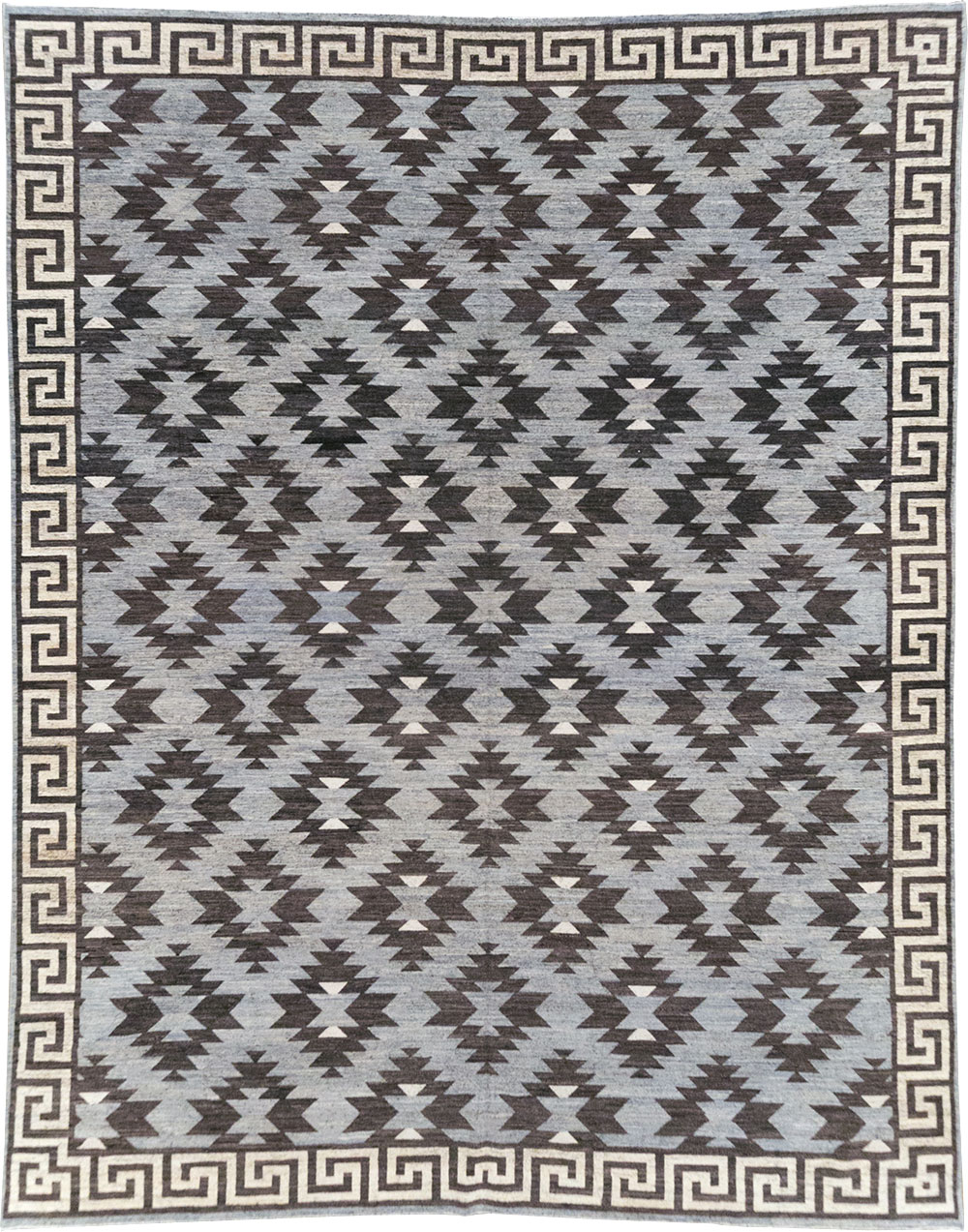 Modern East Turkestan Khotan Room Size Carpet, No.32479 - Gss