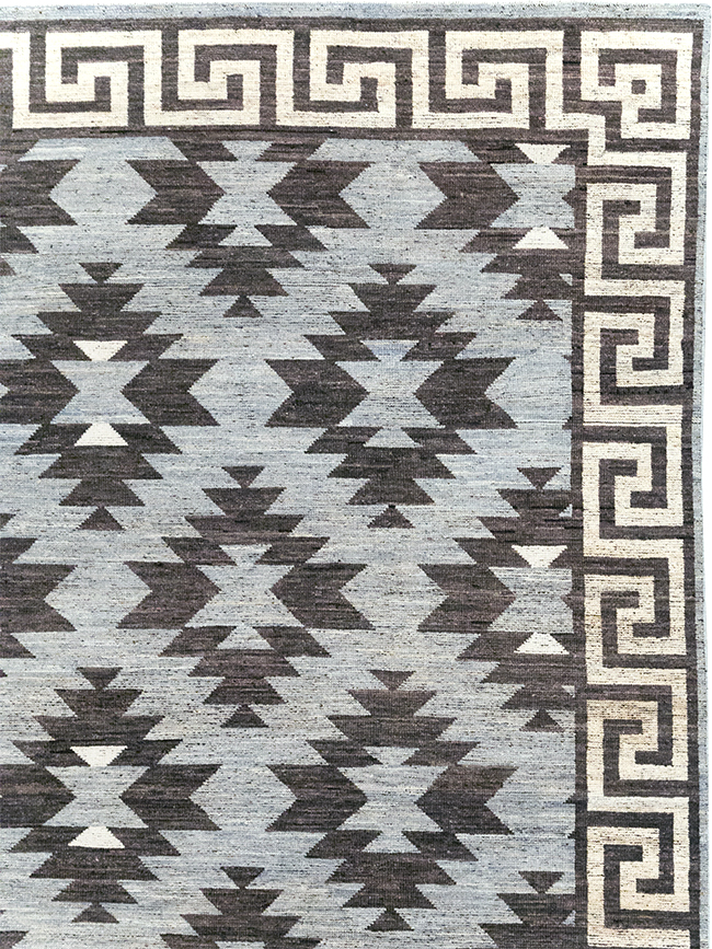 Modern East Turkestan Khotan Room Size Carpet, No.32479 - Gss