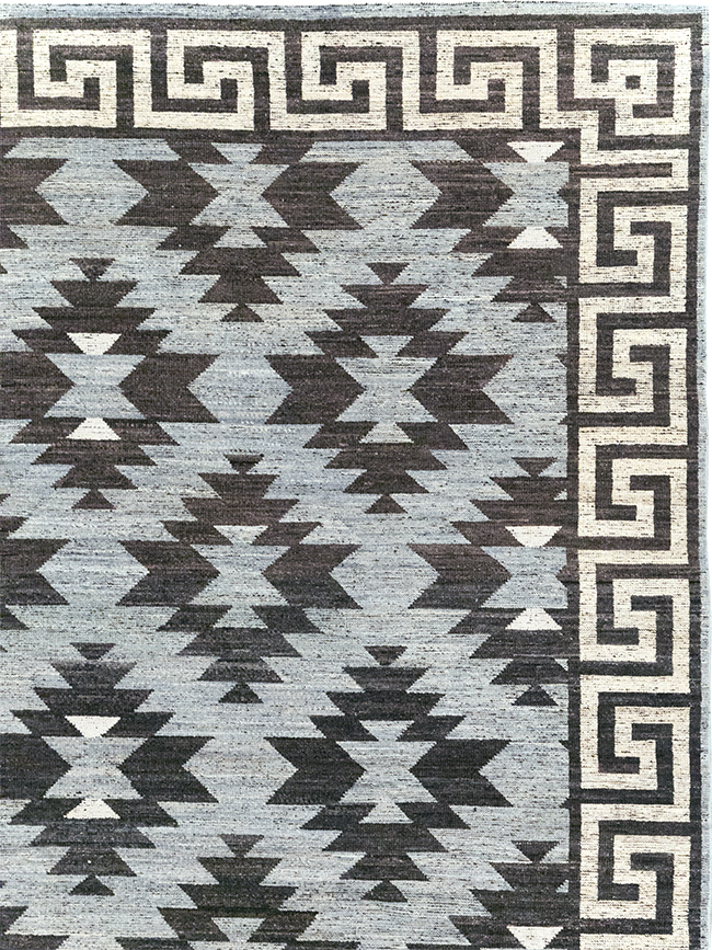 Modern East Turkestan Khotan Room Size Carpet, No.32479 - Gss