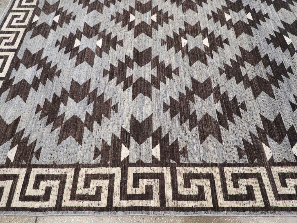 Modern East Turkestan Khotan Room Size Carpet, No.32479 - Gss