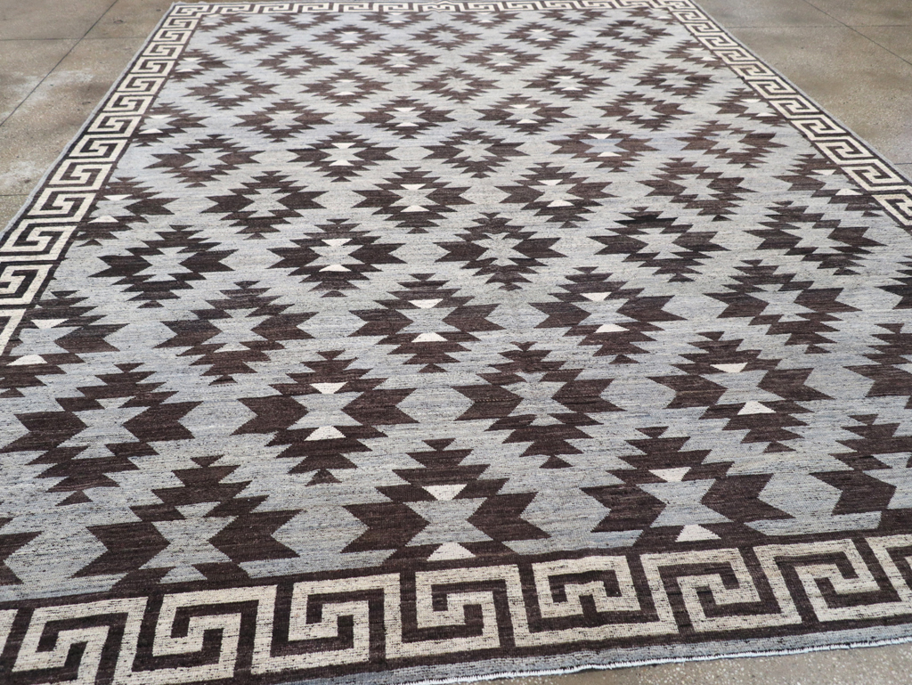 Modern East Turkestan Khotan Room Size Carpet, No.32479 - Gss