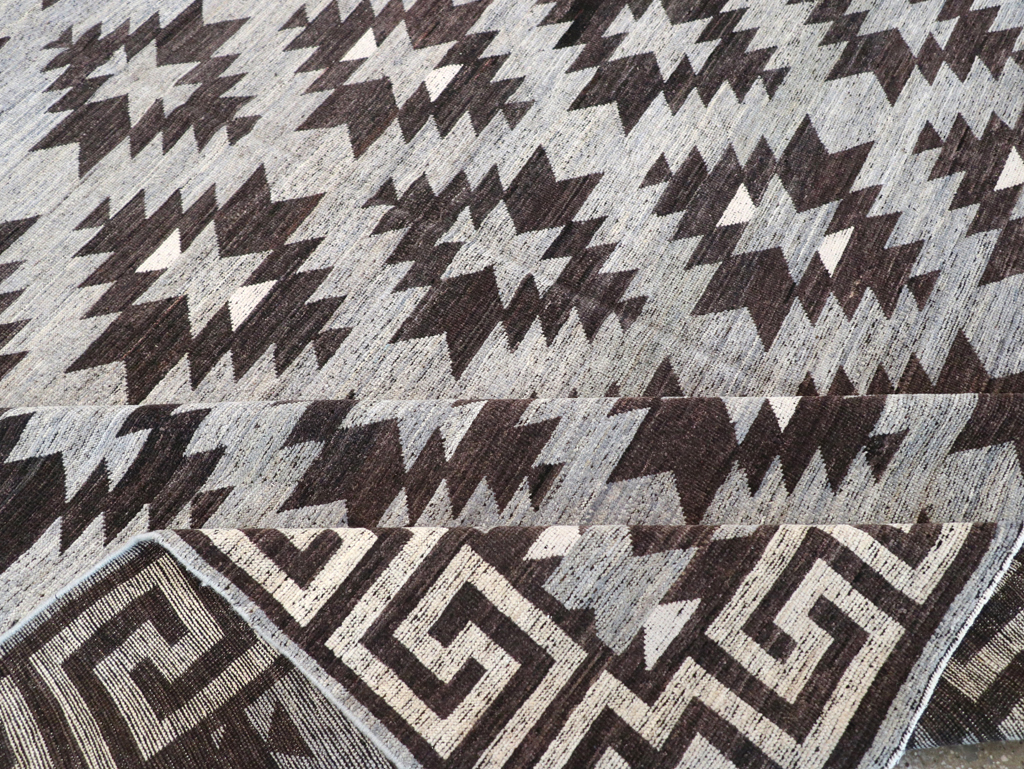 Modern East Turkestan Khotan Room Size Carpet, No.32479 - Gss