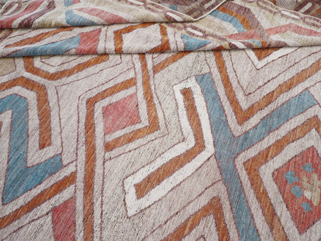 Modern East Turkestan Khotan Room Size Carpet, No.32481 - Gss