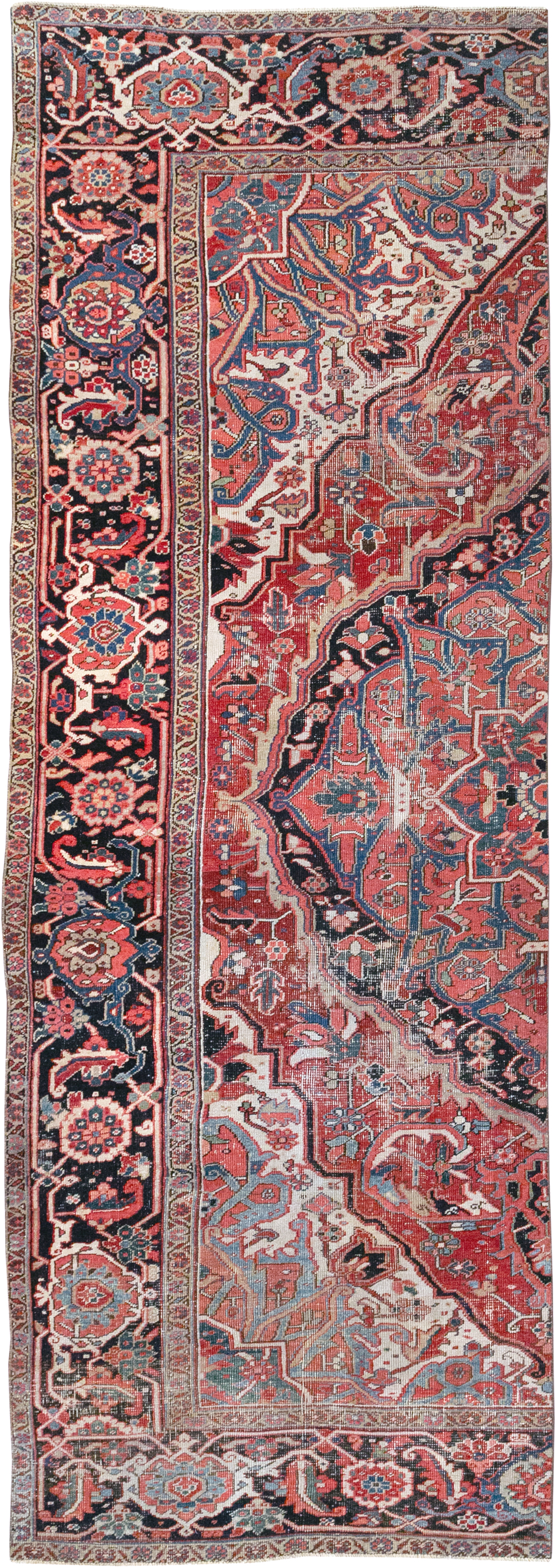 Antique Persian Heriz Rug, No.32492 - Gss