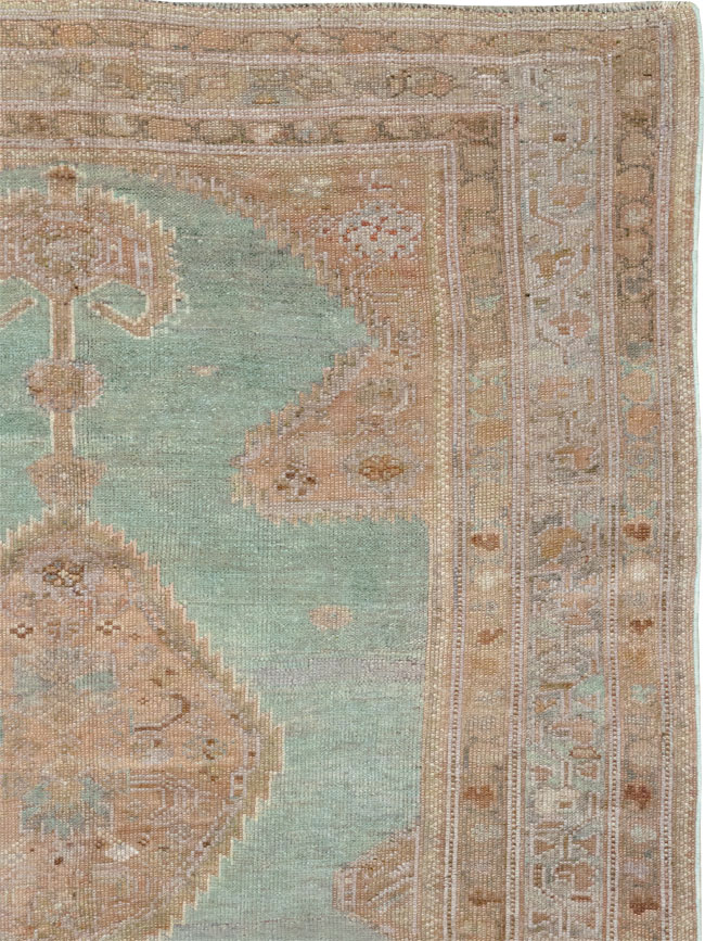 Antique Persian Kurdish Long Runner, No.32500 - Gss