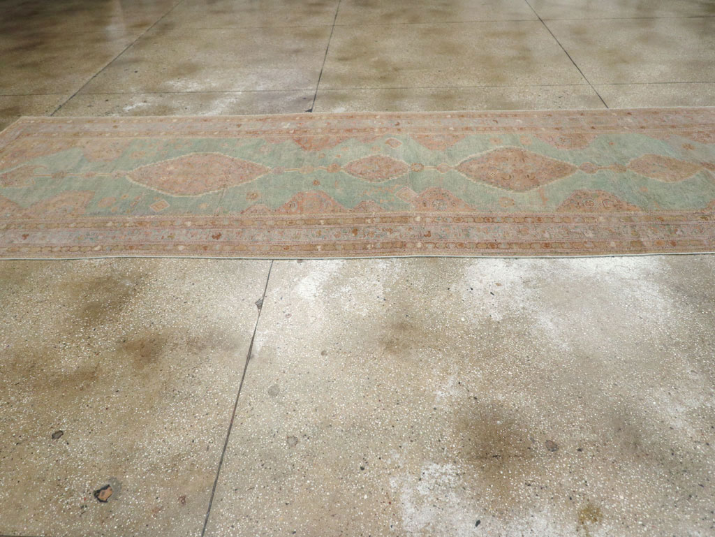 Antique Persian Kurdish Long Runner, No.32500 - Gss