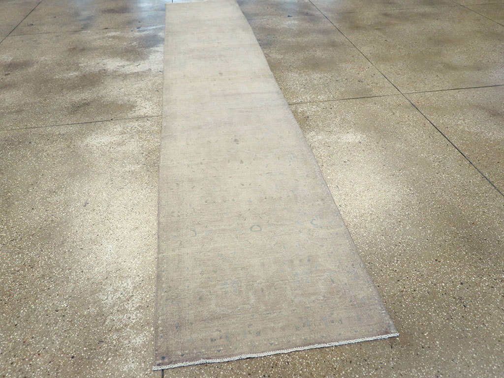 Vintage Persian Tabriz Runner, No.32501 - Gss