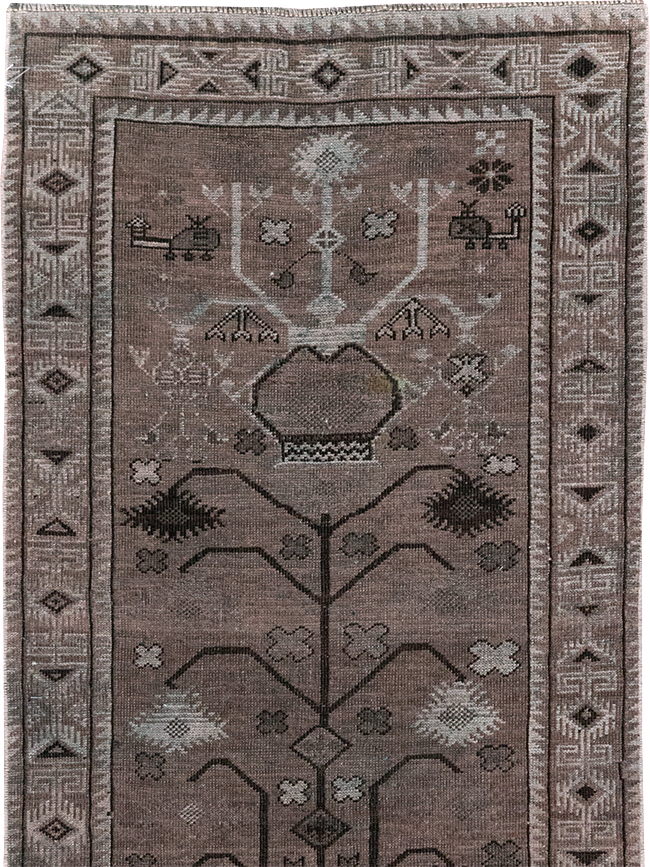 Vintage Turkish Anatolian Long Runner, No.32502 - Gss