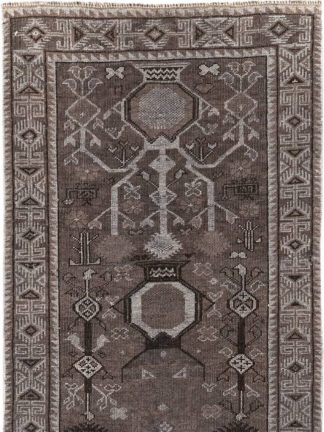 Vintage Turkish Anatolian Long Runner, No.32502 - Gss