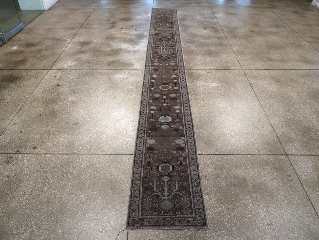 Vintage Turkish Anatolian Long Runner, No.32502 - Gss