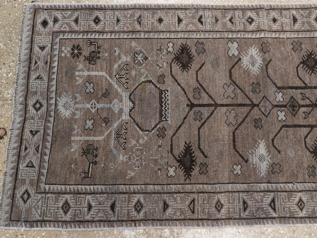 Vintage Turkish Anatolian Long Runner, No.32502 - Gss