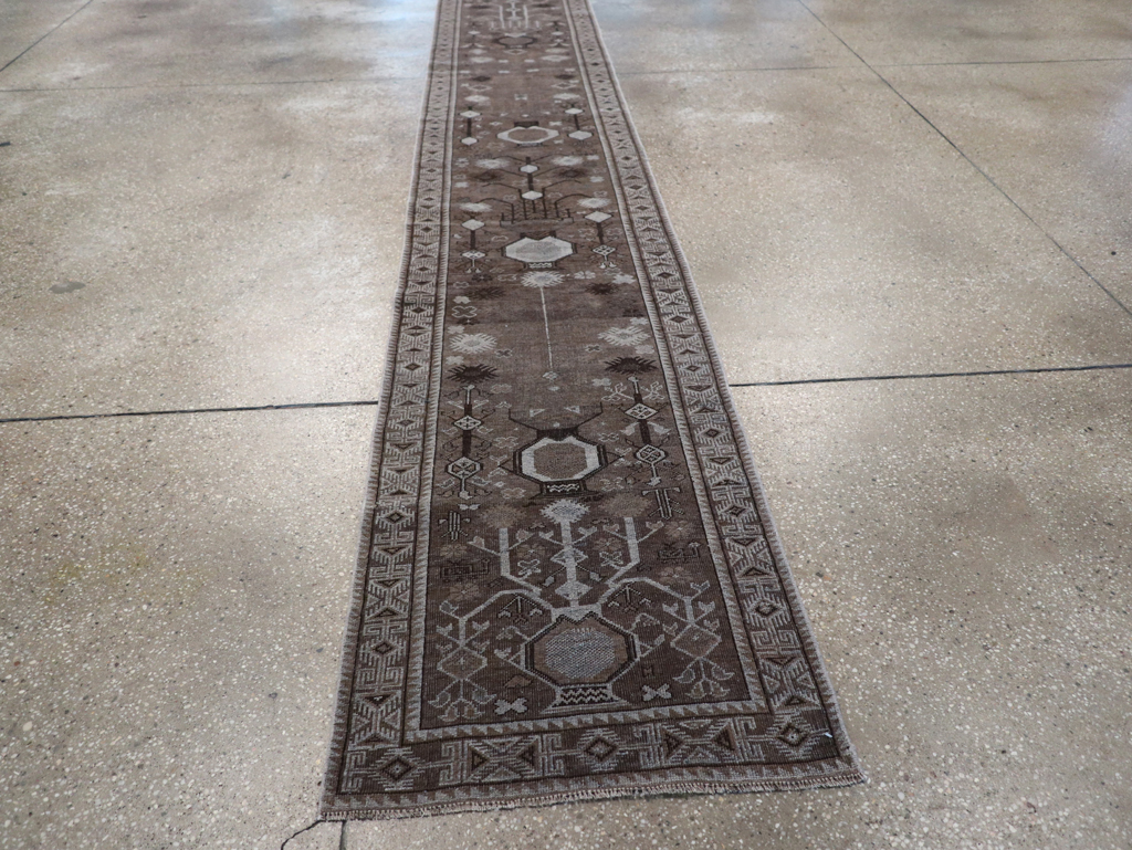 Vintage Turkish Anatolian Long Runner, No.32502 - Gss
