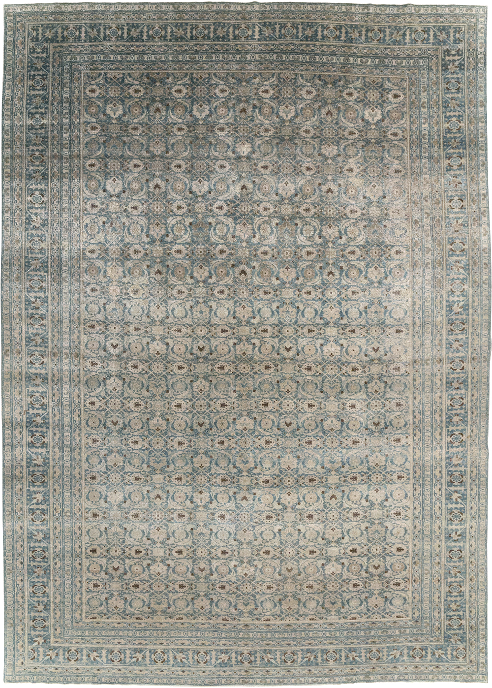 Antique Persian Tabriz Carpet, No.32504 - Gss