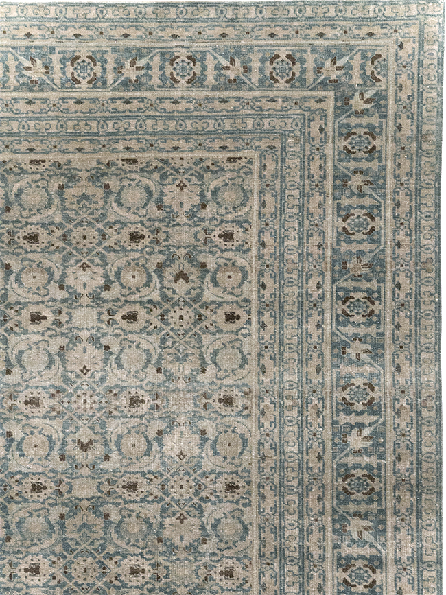 Antique Persian Tabriz Carpet, No.32504 - Gss