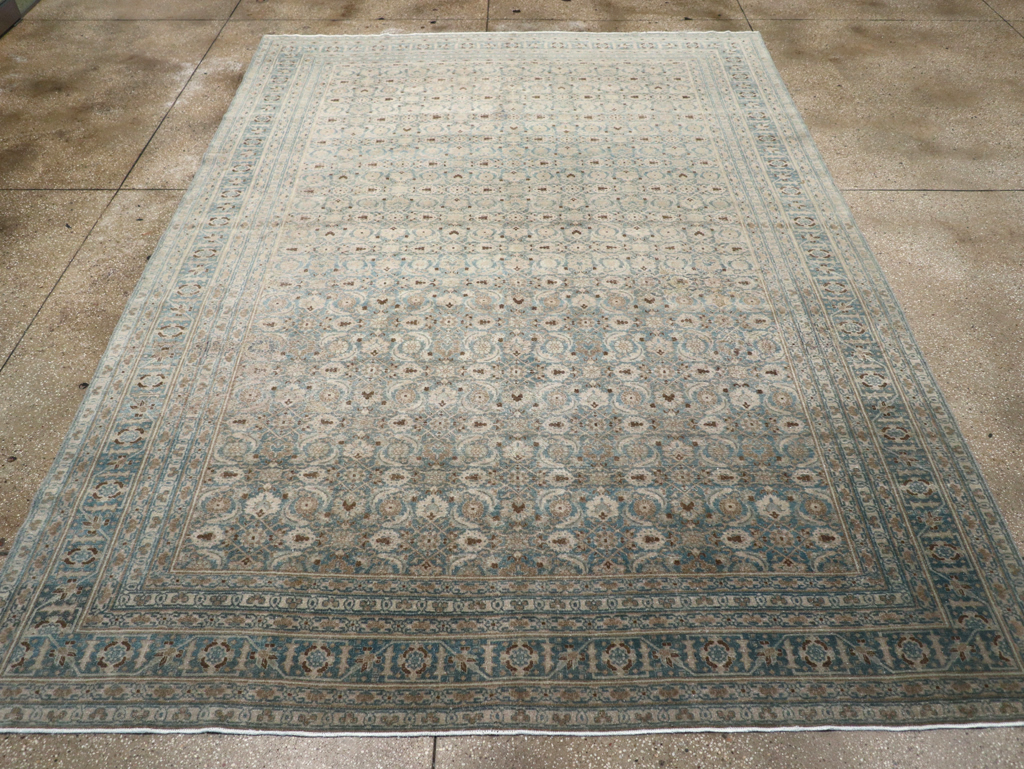 Antique Persian Tabriz Carpet, No.32504 - Gss