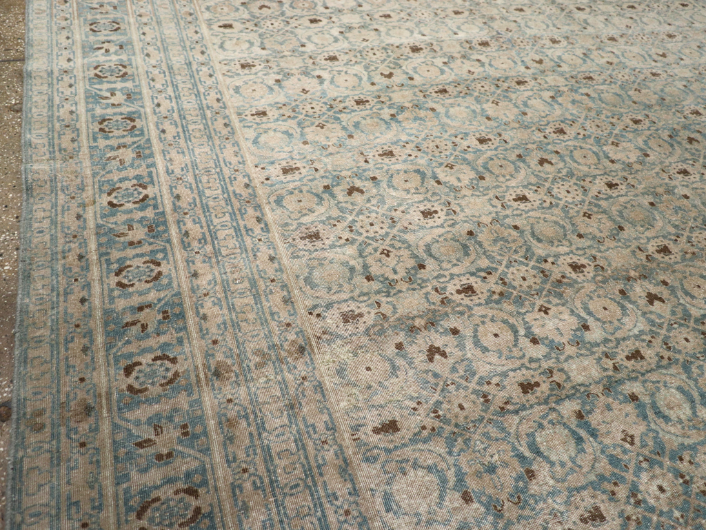 Antique Persian Tabriz Carpet, No.32504 - Gss