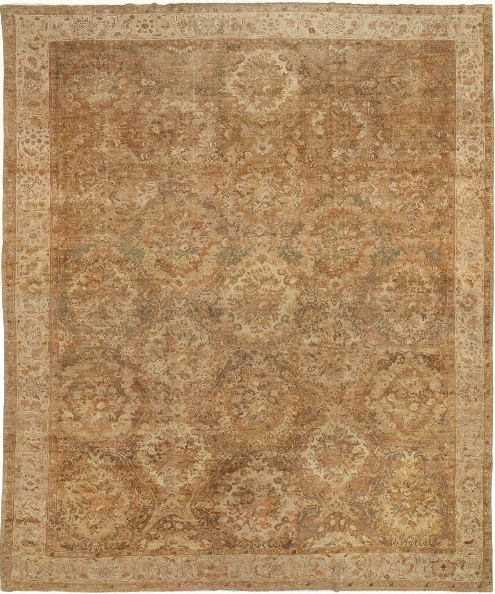 Antique Persian Malayer Large Room Size Carpet, No.32510 - Gss