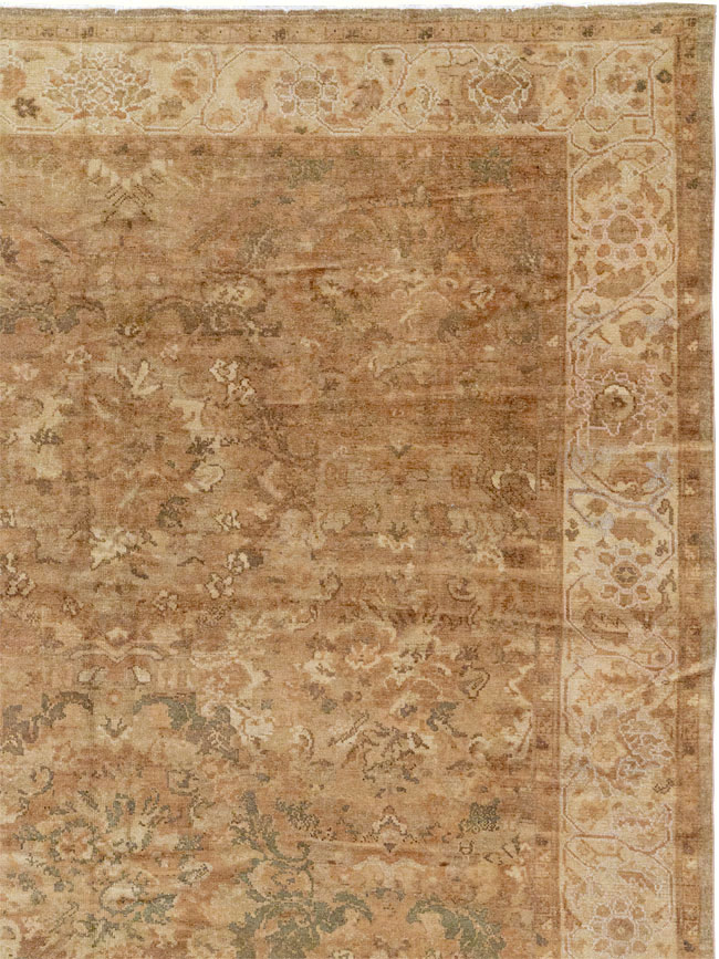 Antique Persian Malayer Large Room Size Carpet, No.32510 - Gss