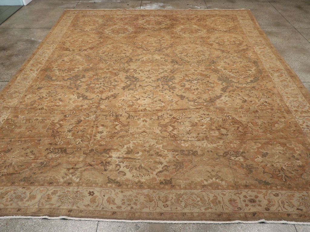Antique Persian Malayer Large Room Size Carpet, No.32510 - Gss