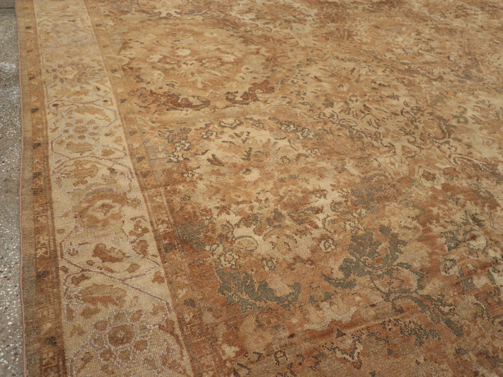 Antique Persian Malayer Large Room Size Carpet, No.32510 - Gss