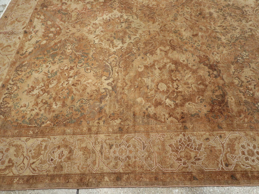Antique Persian Malayer Large Room Size Carpet, No.32510 - Gss