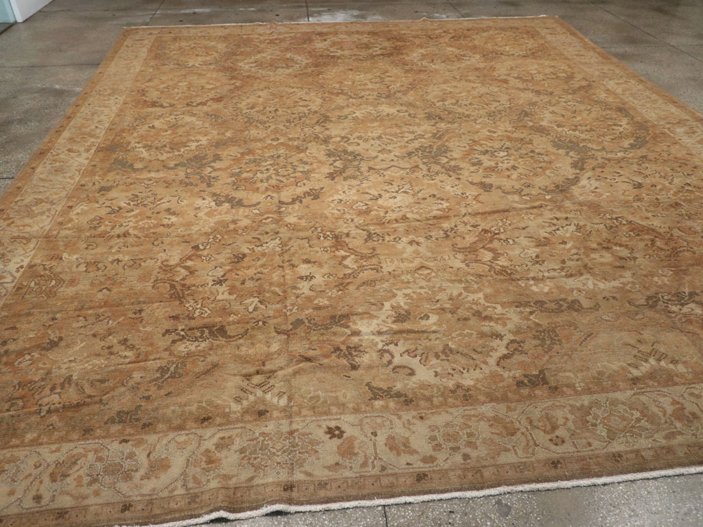 Antique Persian Malayer Large Room Size Carpet, No.32510 - Gss