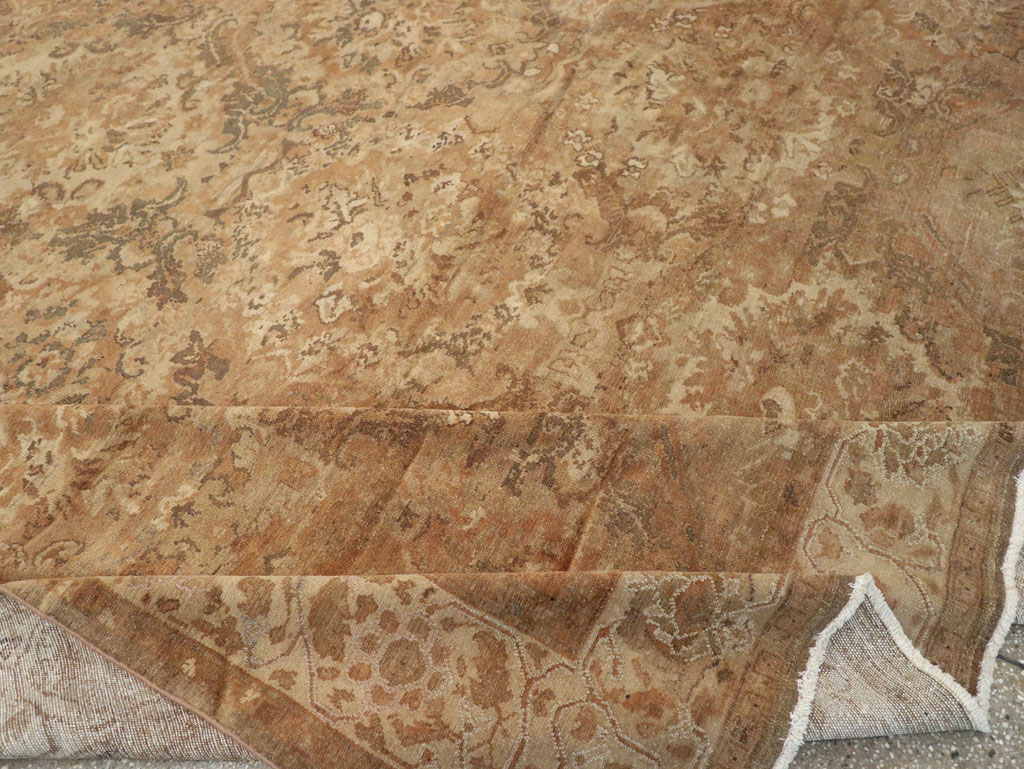 Antique Persian Malayer Large Room Size Carpet, No.32510 - Gss