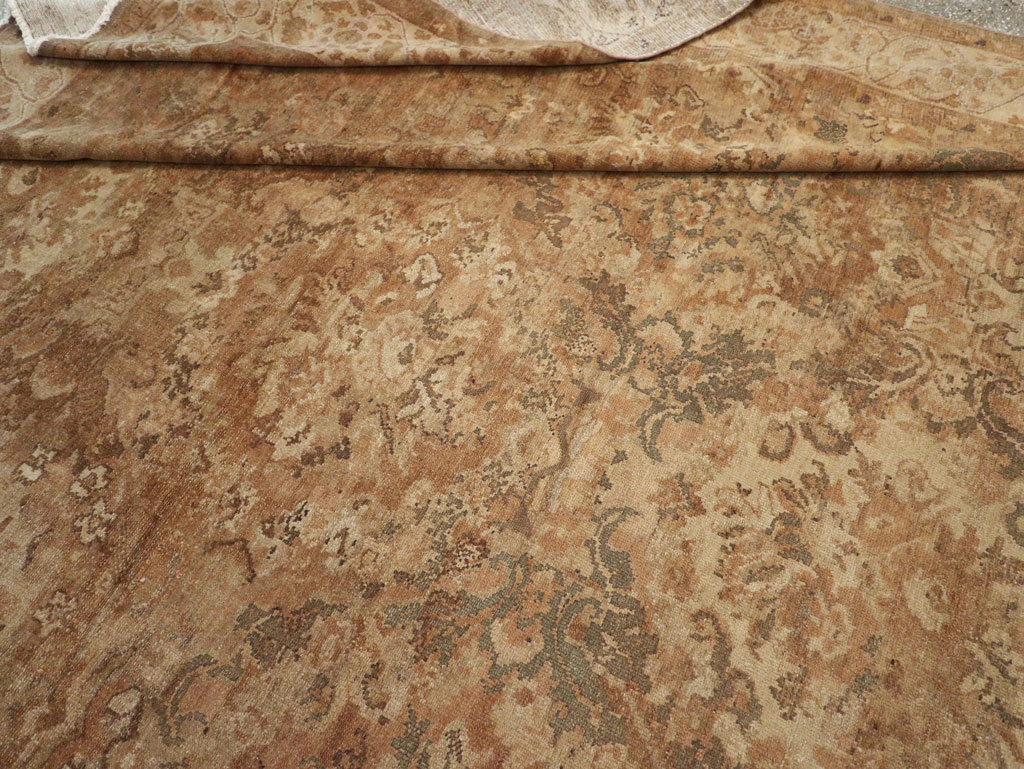 Antique Persian Malayer Large Room Size Carpet, No.32510 - Gss