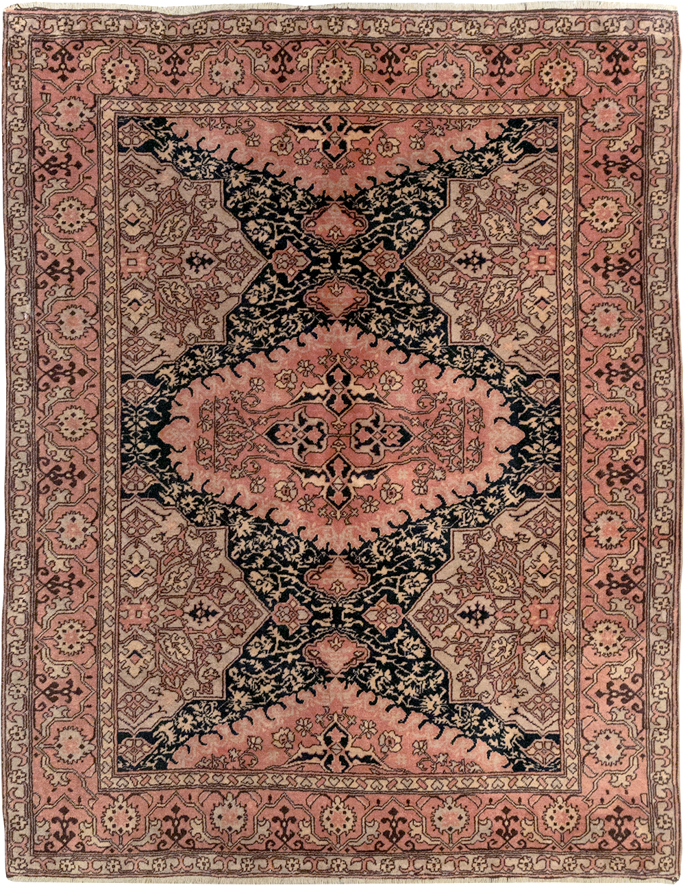 Vintage Turkish Oushak Rug, No.32513 - Gss