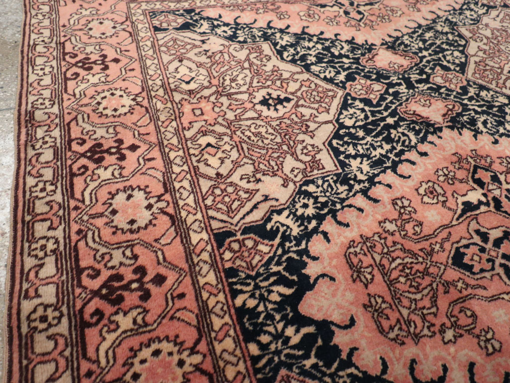 Vintage Turkish Oushak Rug, No.32513 - Gss