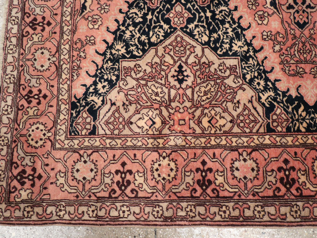 Vintage Turkish Oushak Rug, No.32513 - Gss